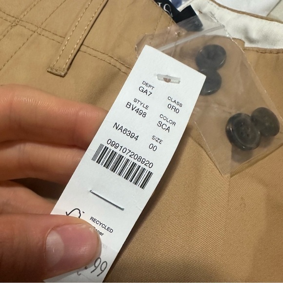 J crew Collection wide-leg pant in trench canvas - Picture 2 of 2